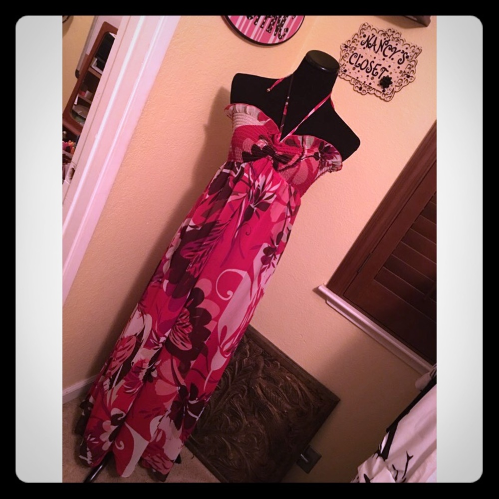 H&M Hawaiian Print Maxi